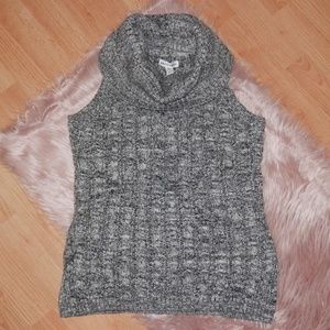 Artisan NY Small Sleeveless Cable Knit Sweater Top